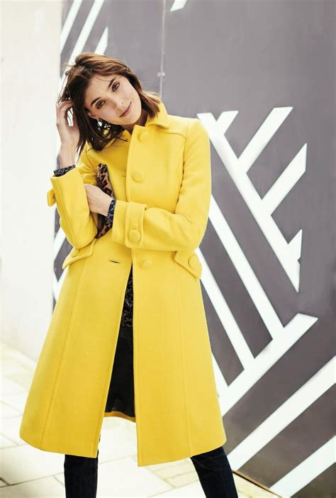 Designer Yellow Coats & Outerwear for Women .